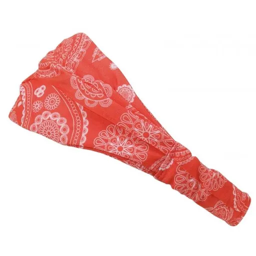 Finmark MULTIFUNCTIONAL SCARF 3in1 Dámský multifunkční šátek, oranžová, velikost UNI