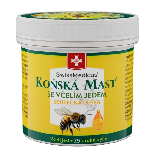 Herbamedicus GmbH Koňská mast se včelím jedem 150 ml - Green idea