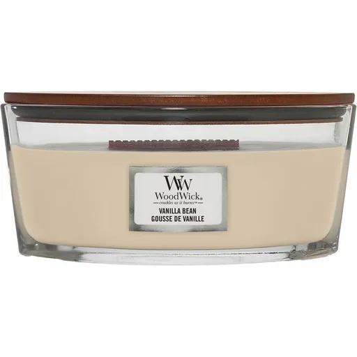 WoodWick Vonná svíčka loď Vanilla Bean, 453 g