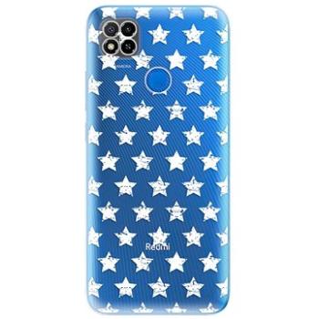 iSaprio Stars Pattern - white pro Xiaomi Redmi 9C (stapatw-TPU3-Rmi9C)