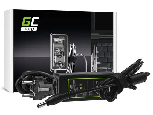 Green Cell PRO Charger / AC Adapter 19V 2.37A 45W for Toshiba Satellite C50D C75D C670D C870D U940 U945 Portege Z830 Z930