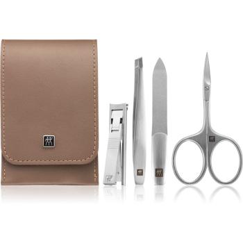 Zwilling Premium manikúrní set Taupe 4 ks