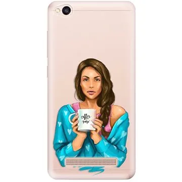 iSaprio Coffe Now - Brunette pro Xiaomi Redmi 4A (cofnobru-TPU2-Rmi4A)