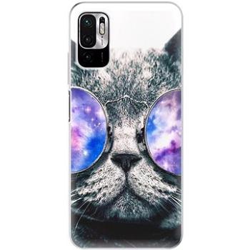 iSaprio Galaxy Cat pro Xiaomi Redmi Note 10 5G (galcat-TPU3-RmN10g5)