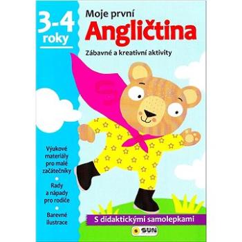 Moje první Angličtina 3-4 roky: Zábavné a kreativní aktivity (978-80-7567-840-9)