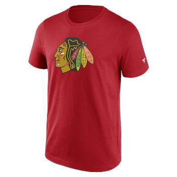 Fanatics Primary Logo Graphic Tee Chicago Blackhawks athletic red - L