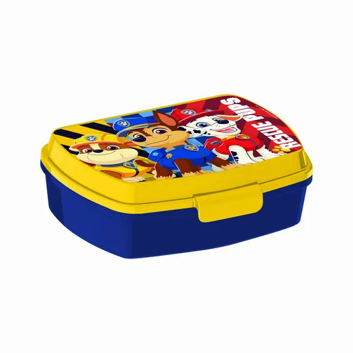 STOR Plastový svačinový box 17,5x14x5,5cm Paw Patrol