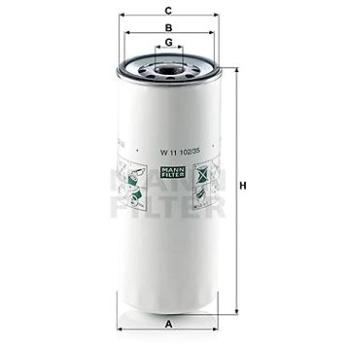 MANN-FILTER W11102/35 (W11102/35)