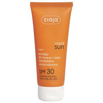 Ziaja Emulze na opalování na obličej a tělo SPF 30 Sun (Sun Emulsion) 100 ml