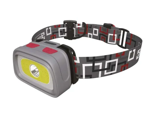 EMOS LED čelovka 330lm COB+CREE, 65m, 3AAA P3531