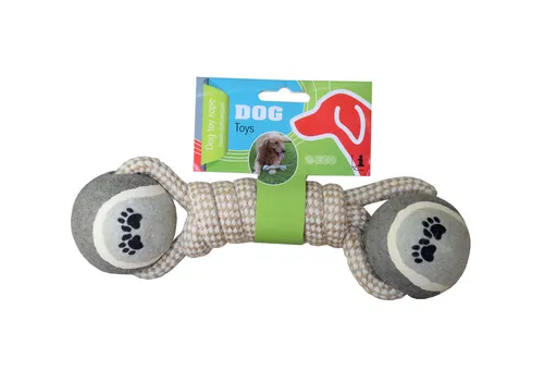 Hračka pro psy míček na laně