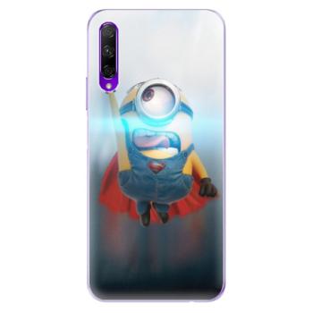 Odolné silikonové pouzdro iSaprio - Mimons Superman 02 - Honor 9X Pro