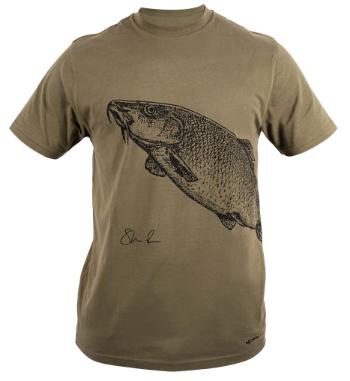 Korum tričko classic barbel t-shirt parma - m