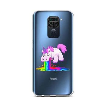 TopQ Xiaomi Redmi Note 9 silikon Rainbow Splash 52438 (Sun-52438)