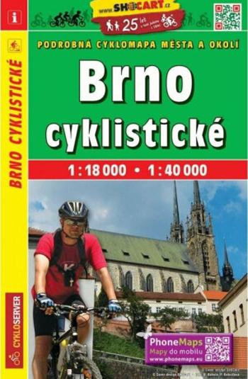 Brno cyklistické 1:18 000, 1: 40 000