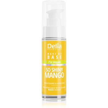 Delia Cosmetics So Shiny Mango rozjasňující podkladová báze 30 ml