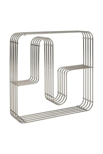 Nástenná polica AYTM Curva šedá farba