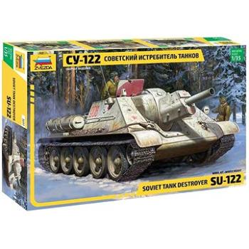 Model Kit military 3691 - Soviet tank Destroyer SU-122 (4600327036919)