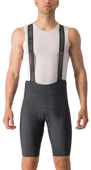 Castelli Espresso Bibshort Dark Gray L Cyklo-kalhoty