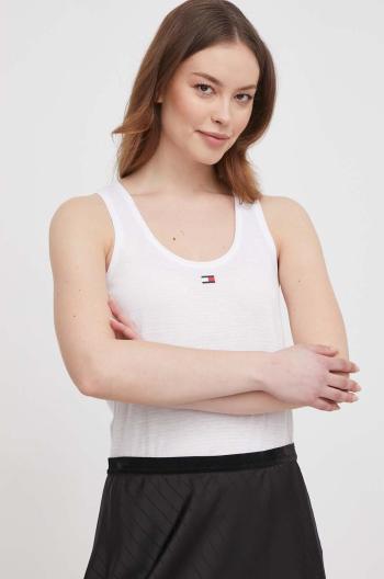 Top Tommy Hilfiger dámský, bílá barva, WW0WW41127