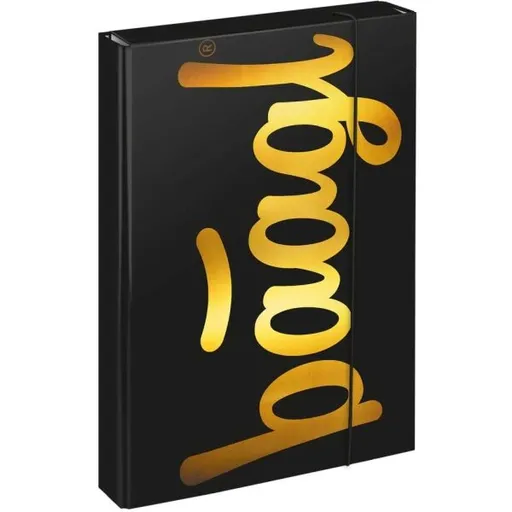 BAAGL JUMBO Desky na školní sešity A4, černá, velikost