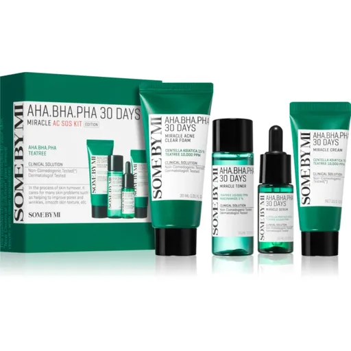 Some By Mi AHA∙BHA∙PHA 30 Days Miracle AC SOS Kit dárková sada proti akné