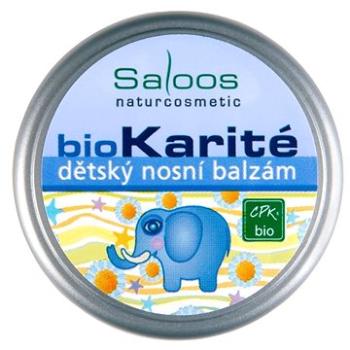 SALOOS Bio karité dětský nosní balzám 19 ml (8594031326380)