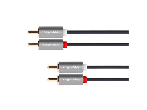 Kabel 2x Cinch konektor/2x Cinch konektor 10m KRUGER