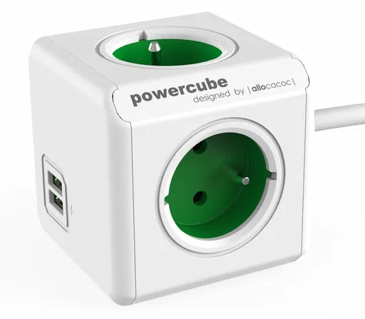 PowerCube Extended USB,zelená