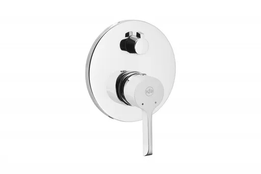 KFA ANGELIT podomítková dvoucestná baterie, bílá-chrom 4729-410-40