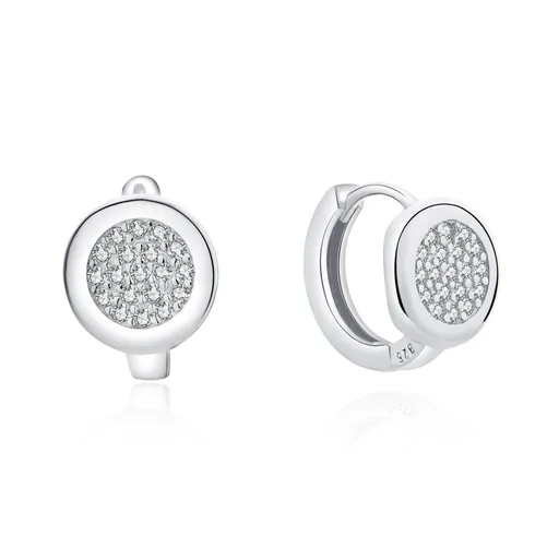 MOISS Okouzlující stříbrné náušnice se zirkony E0000164