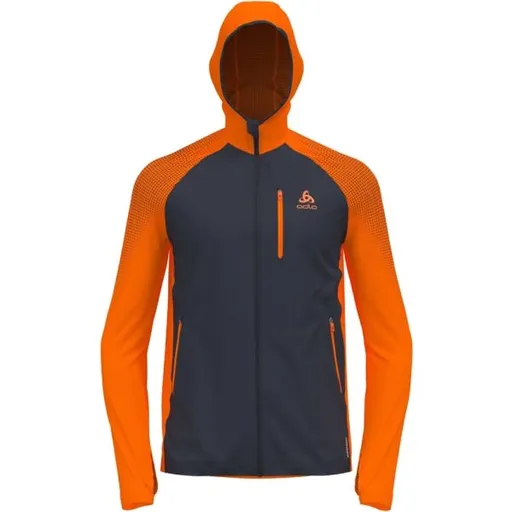 Odlo X-ALP PERFORMANCE Pánská funkční mikina, tmavě šedá, velikost