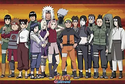 Plakát Naruto Shippuden - Konoha Ninjas