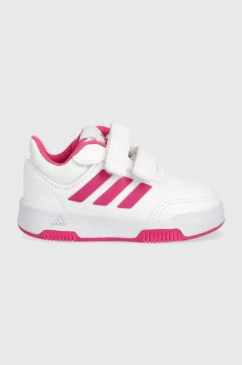 Dětské sneakers boty adidas bílá barva