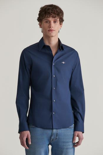 KOŠILE GANT SLIM POPLIN STRETCH SHIRT MARINE