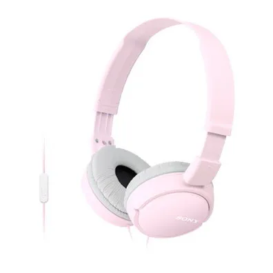 SONY stereo sluchátka MDR-ZX110AP, růžová
