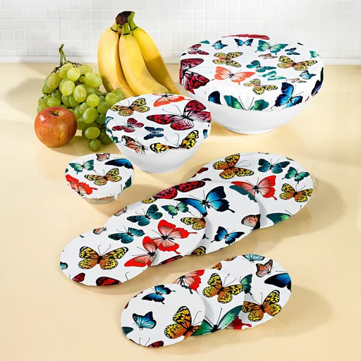 10 potravinových poklopů Motýli