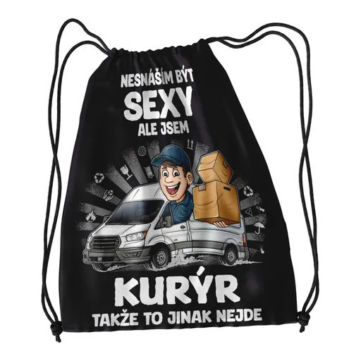 Vak na záda Sexy kurýr