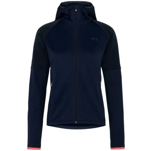 KARI TRAA TOVE MIDLAYER Dámská bunda, tmavě modrá, velikost