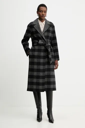 Oboustranný kabát s vlnou Twinset