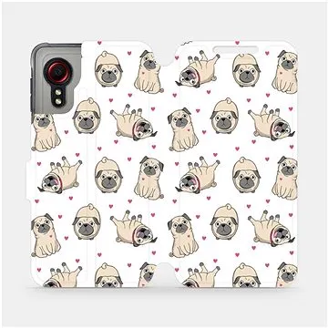 Flipové pouzdro na mobil Samsung Galaxy Xcover 5 - M097P Mopsíci (5903516674152)