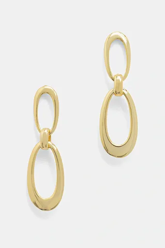 Pozlacené stříbrné náušnice Answear.LAB