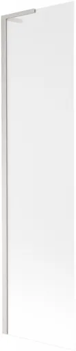 MEXEN/S Next L vanová zástěna FIX 50 x 150, dekor, nikl kartáčovaná 895-050-000-03-30-97