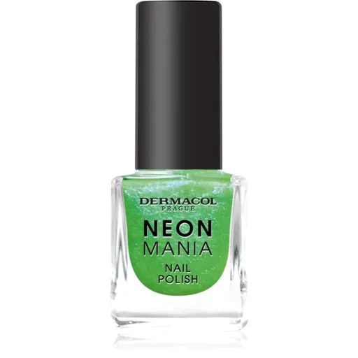 Dermacol Neon Mania lak na nehty odstín 8 Lime Splash 5 ml