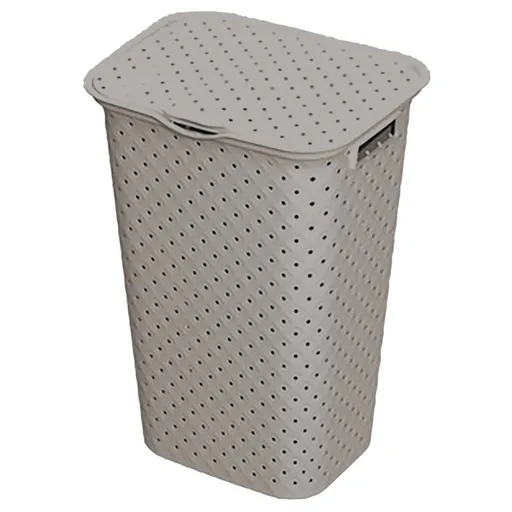 Plastový koš na špinavé prádlo HEIDRUN Diamond 50l