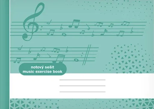 Školní sešit BASE notový 16 listů