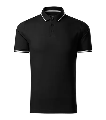 MALFINI Pique pánská polokošile Perfection Plain - Černá | 3XL