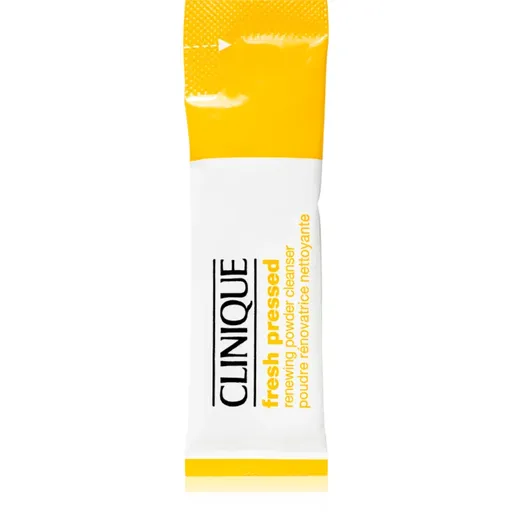 Clinique Fresh Pressed™ Renewing Powder Cleanser with Pure Vitamin C čisticí a peelingový prášek na obličej s vitamínem C 28x0,5 g