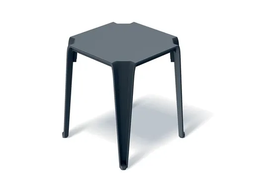 Stůl odkládací LOTTIE 396x396x465mm - uhelná