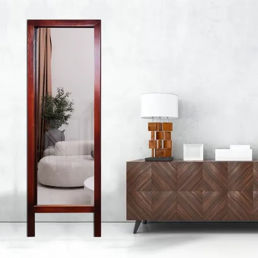 Stojací zrcadlo Cheval Cinnamon